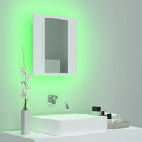 Specchio da Bagno con LED Bianco 40x12x45 cm in Acrilico 804948