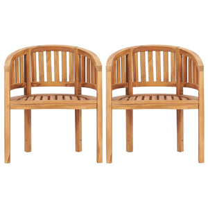 Set Salotto da Giardino 4 pz Design Curvo in Massello di Teak cod mxl 40732