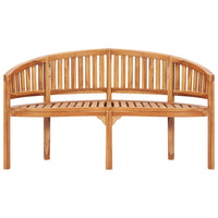 Set Salotto da Giardino 3 pz Design Curvo in Massello di Teak 3059967