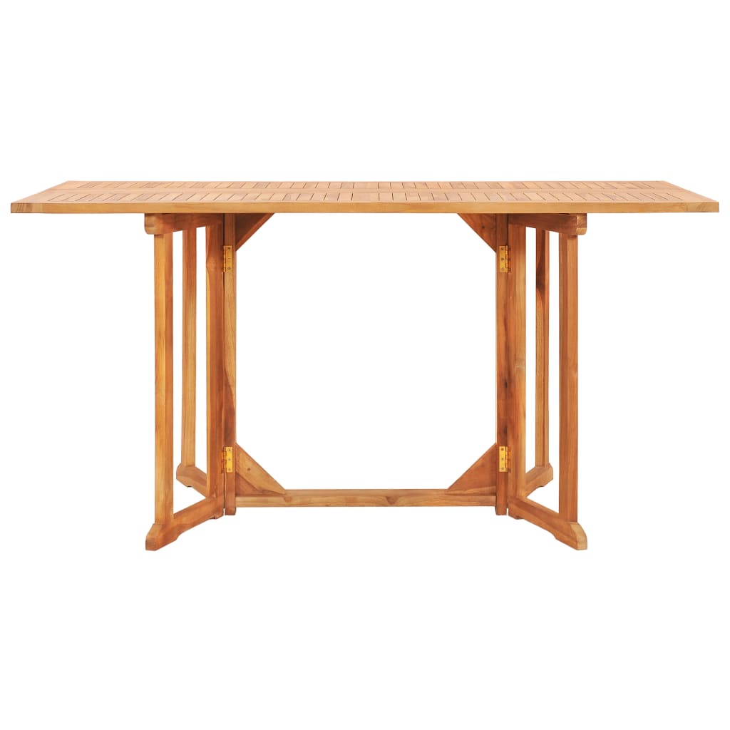 Set da Pranzo da Giardino 7 pz Pieghevole in Massello di Teak 3059973