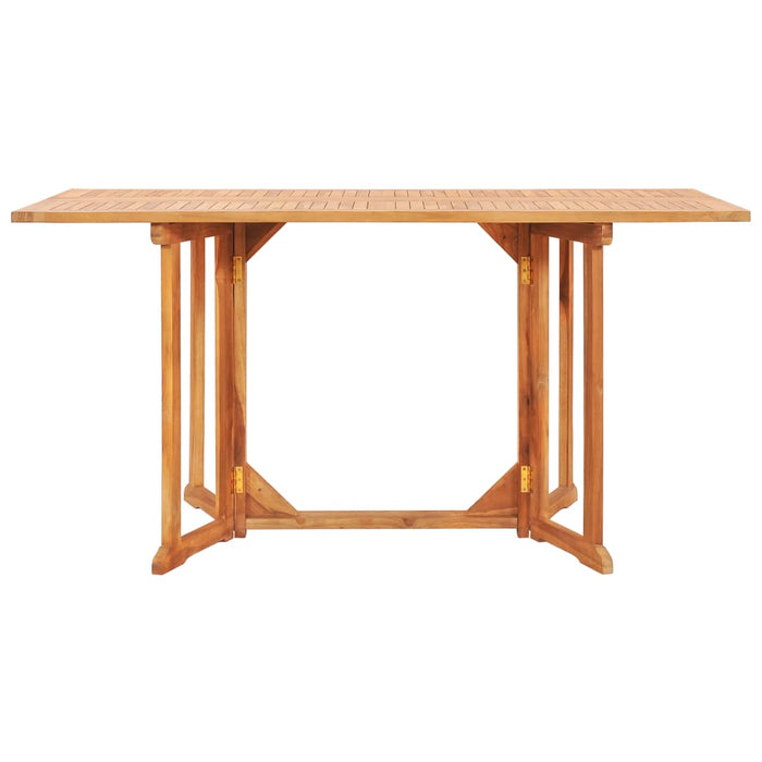 Set da Pranzo da Giardino 7 pz Pieghevole in Massello di Teak 3059973