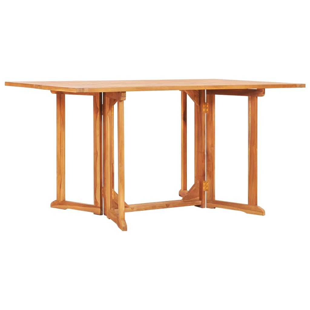 Set da Pranzo da Giardino 7 pz Pieghevole in Massello di Teak 3059973