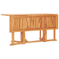 Set da Pranzo da Giardino 7 pz Pieghevole in Massello di Teak 3059973