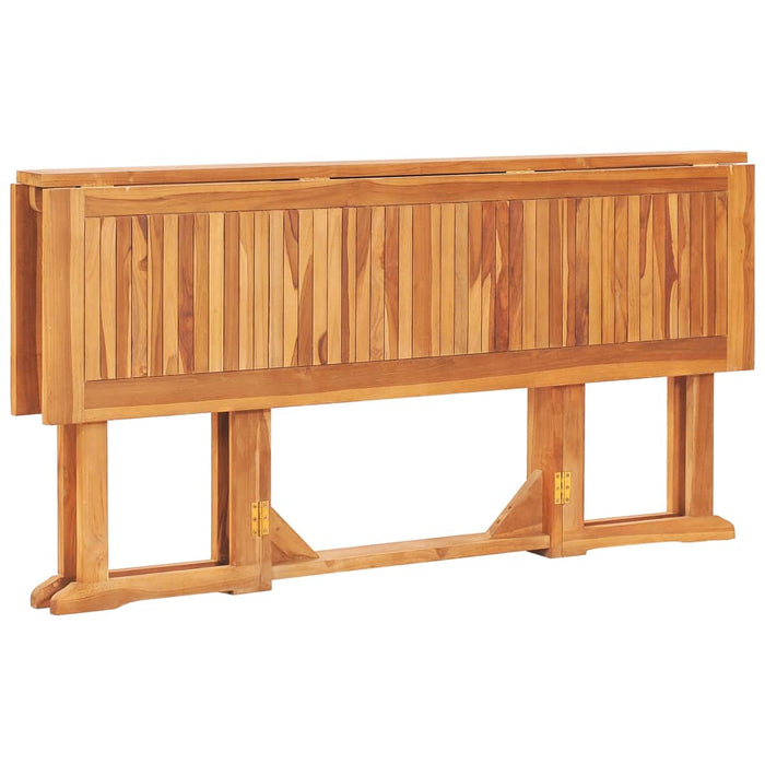 Set da Pranzo da Giardino 7 pz Pieghevole in Massello di Teak 3059973