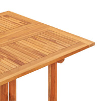 Set da Pranzo da Giardino 7 pz Pieghevole in Massello di Teak 3059973