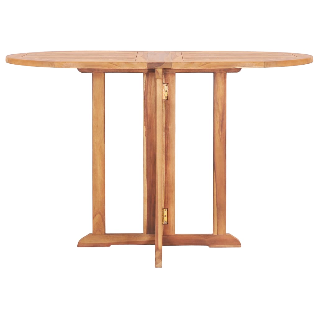 Set da Pranzo da Giardino 5 pz Pieghevole in Massello di Teak 3059975