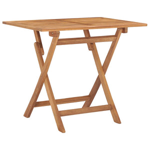 Set da Pranzo da Giardino 5 pz Pieghevole in Massello di Teak 3059976