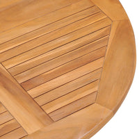 Set da Pranzo da Giardino 5 pz Pieghevole in Massello di Teak cod mxl 40823