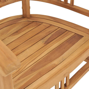 Set da Pranzo da Giardino 3 pz in Legno Massello di Teak cod mxl 30550