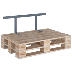 Schienale per Divano a Pallet Grigio Chiaro 110 cm in Ferro 315791