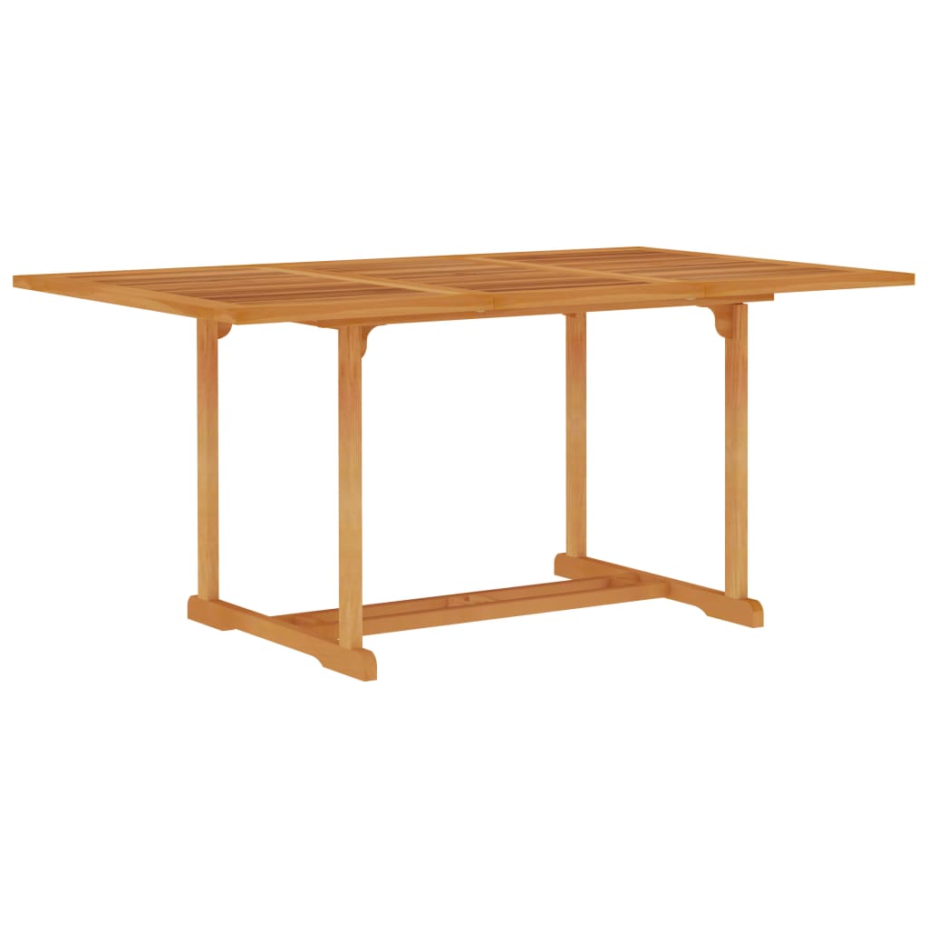 Set da Pranzo da Giardino 7 pz in Legno Massello di Teak cod mxl 35706