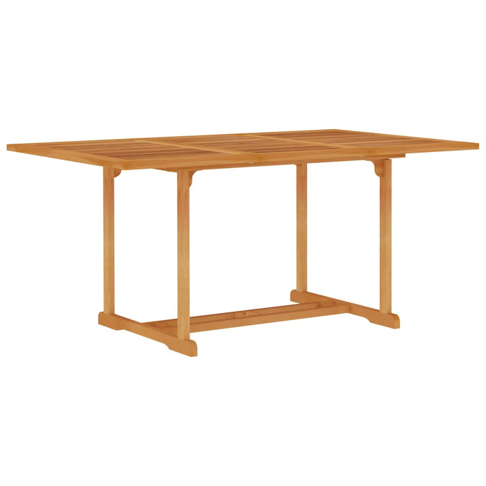 Set da Pranzo da Giardino 7 pz in Legno Massello di Teak cod mxl 35706