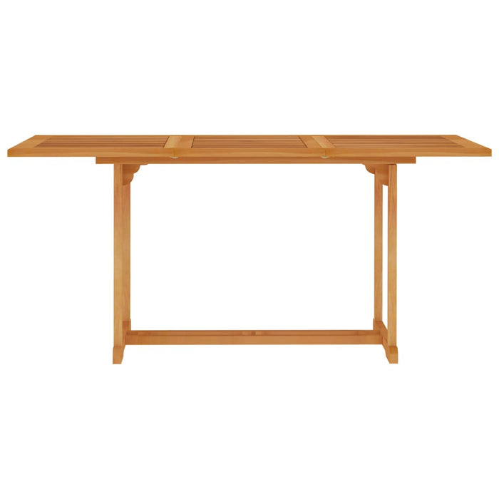 Set da Pranzo da Giardino 7 pz in Legno Massello di Teak cod mxl 35706