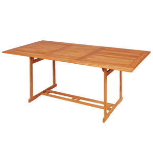 Set da Pranzo da Giardino 9 pz con Cuscini in Legno di Teak cod mxl 45148