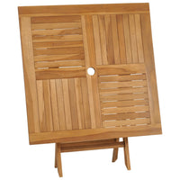 Set da Pranzo da Giardino 5 pz in Legno Massello di Teak 3059584