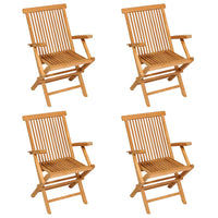 Set da Pranzo da Giardino 5 pz in Legno Massello di Teak 3059584