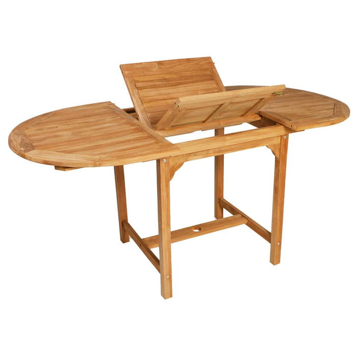 Set da Pranzo da Giardino 7 pz in Legno Massello di Teak 3059586