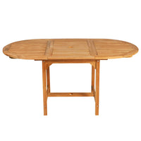 Set da Pranzo da Giardino 7 pz in Legno Massello di Teak 3059586