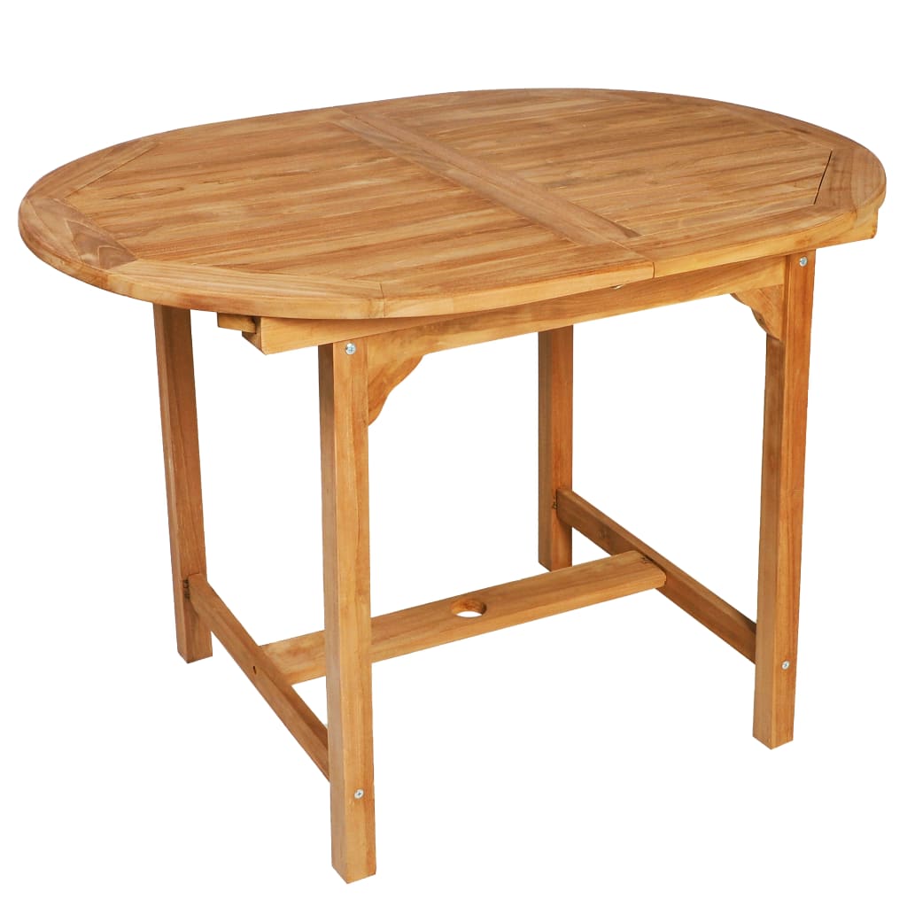 Set da Pranzo da Giardino 7 pz in Legno Massello di Teak 3059586