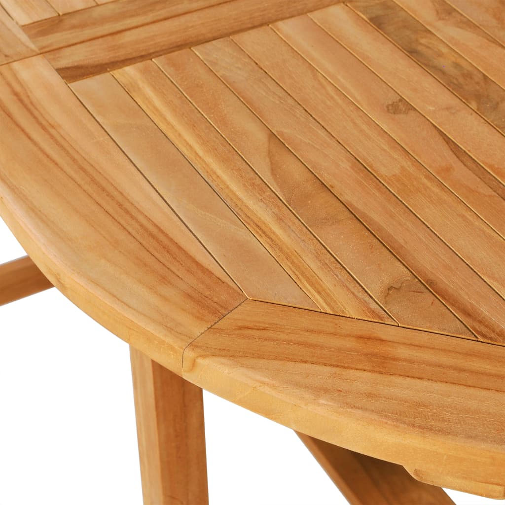 Set da Pranzo da Giardino 7 pz in Legno Massello di Teak 3059586