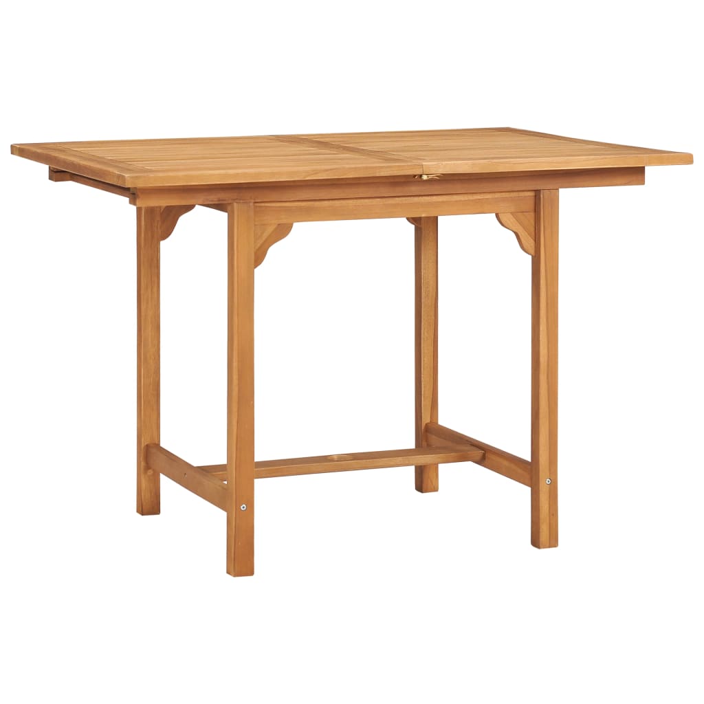 Set da Pranzo da Giardino 5 pz in Legno Massello di Teak cod mxl 41446