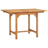 Set da Pranzo da Giardino 5 pz in Legno Massello di Teak cod mxl 46596