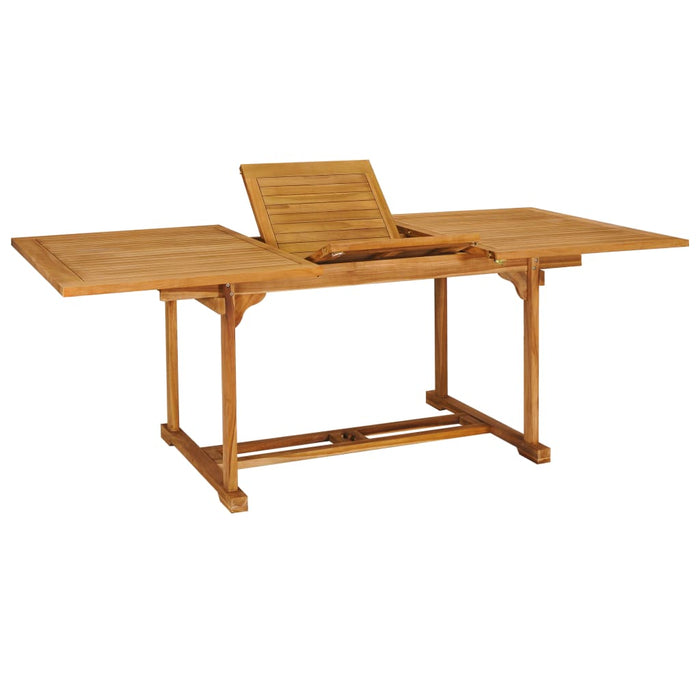 Set da Pranzo da Giardino 7 pz in Legno Massello di Teak 3059605