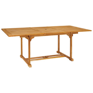 Set da Pranzo da Giardino 7 pz in Legno Massello di Teak 3059605