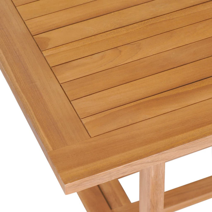 Set da Pranzo da Giardino 7 pz in Legno Massello di Teak 3059605