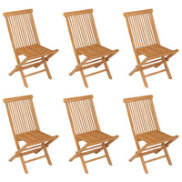 Set da Pranzo da Giardino 7 pz in Legno Massello di Teak 3059605