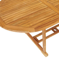 Set da Pranzo da Giardino 7 pz in Legno Massello di Teak 3059609