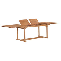 Set da Pranzo 9 pz in Legno Massello di Teak 3059615