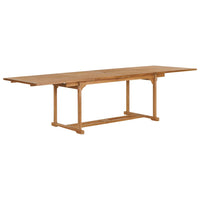 Set da Pranzo 9 pz in Legno Massello di Teak 3059615