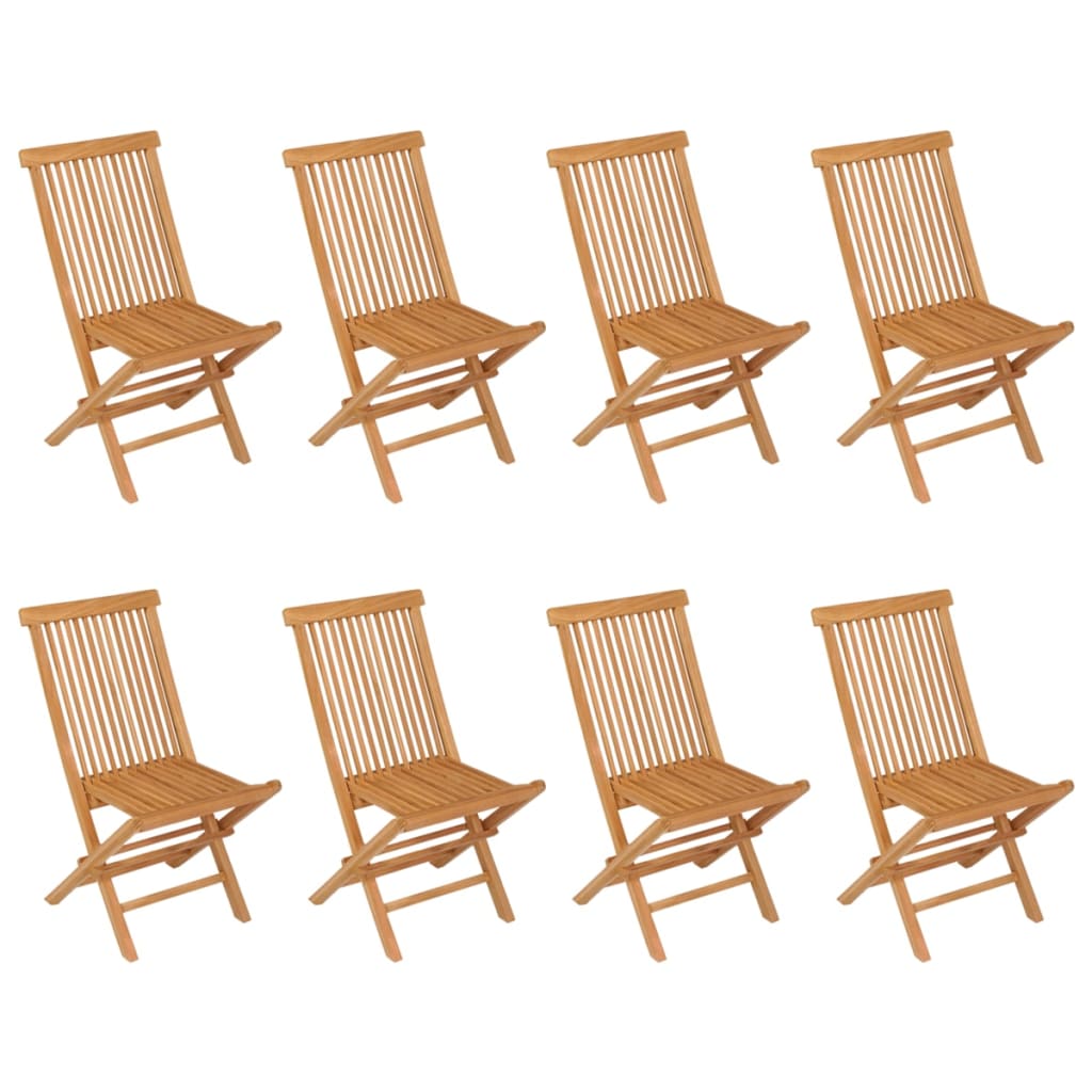 Set da Pranzo 9 pz in Legno Massello di Teak 3059617