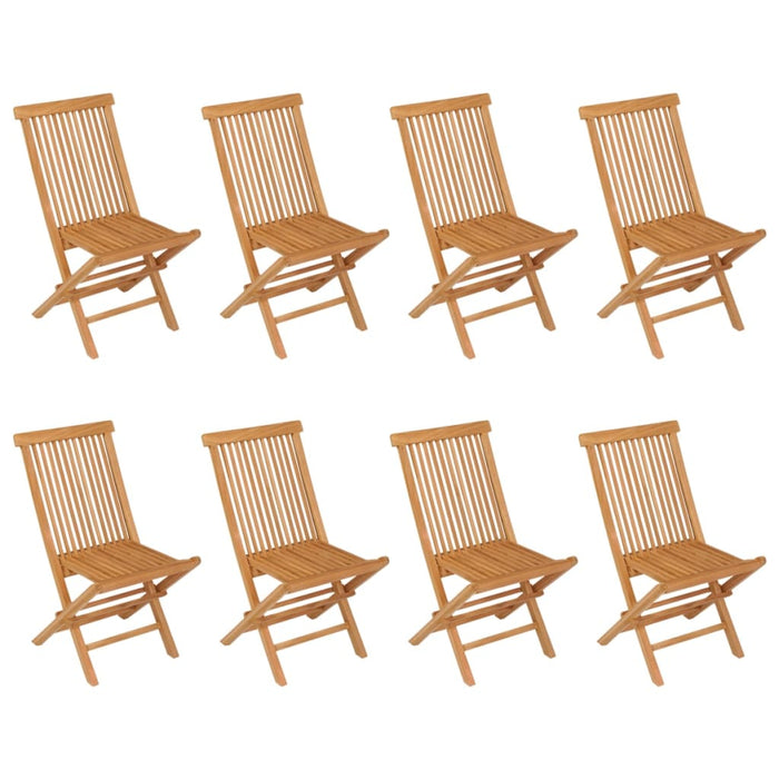 Set da Pranzo 9 pz in Legno Massello di Teak 3059617