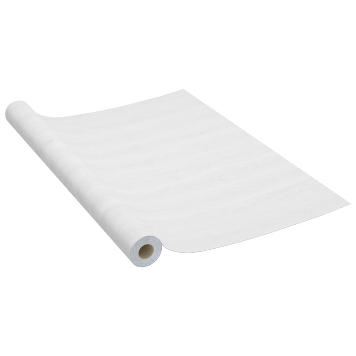 Pellicole Autoadesive per Mobili 2 pz Legno Bianco 500x90cm PVC 3059647