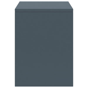 Comodini 2 pz Grigio Chiaro 35x30x40 cm in Pino Massello cod mxl 29888