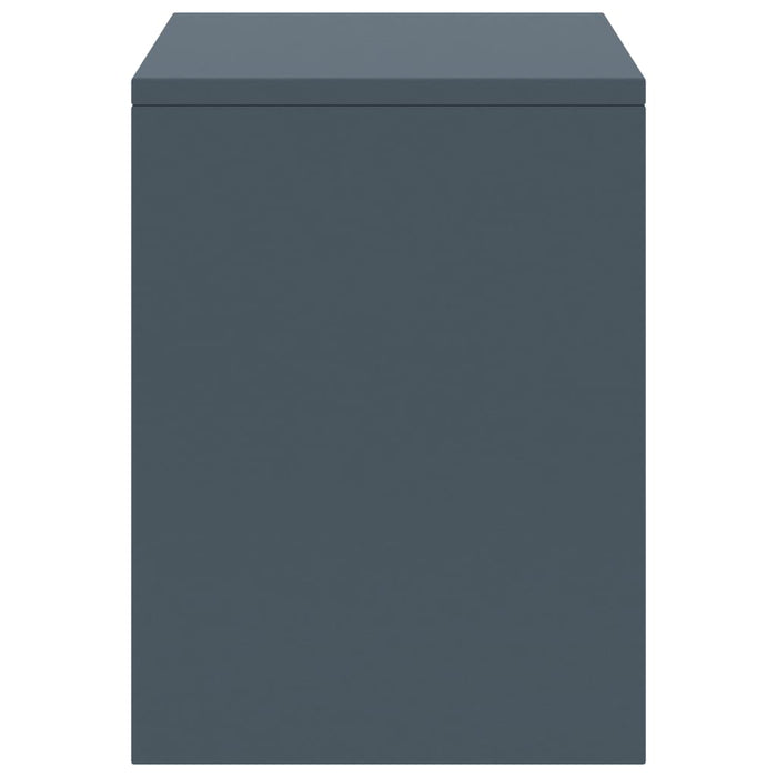 Comodini 2 pz Grigio Chiaro 35x30x40 cm in Pino Massello cod mxl 29888