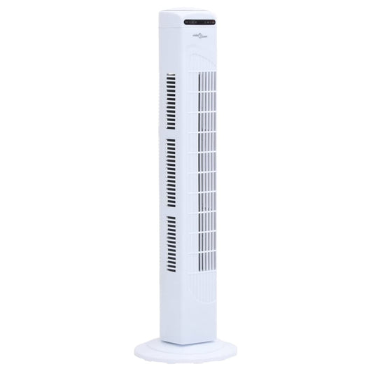 Ventilatore a Torre con Telecomando e Timer Φ24x80 cm White cod mxl 39767