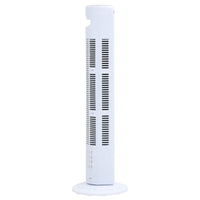 Ventilatore a Torre con Telecomando e Timer Φ24x80 cm White