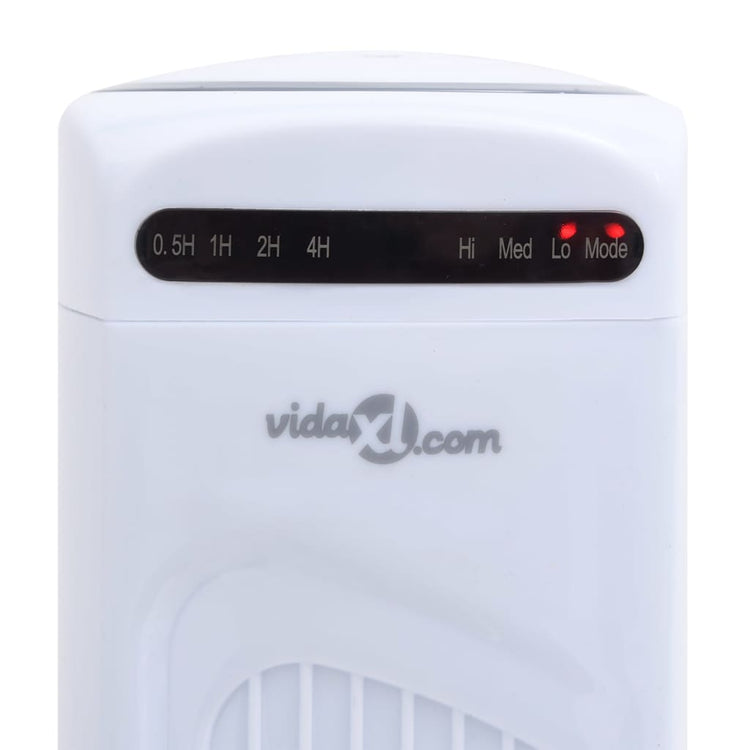 Ventilatore a Torre con Telecomando e Timer Φ24x80 cm White