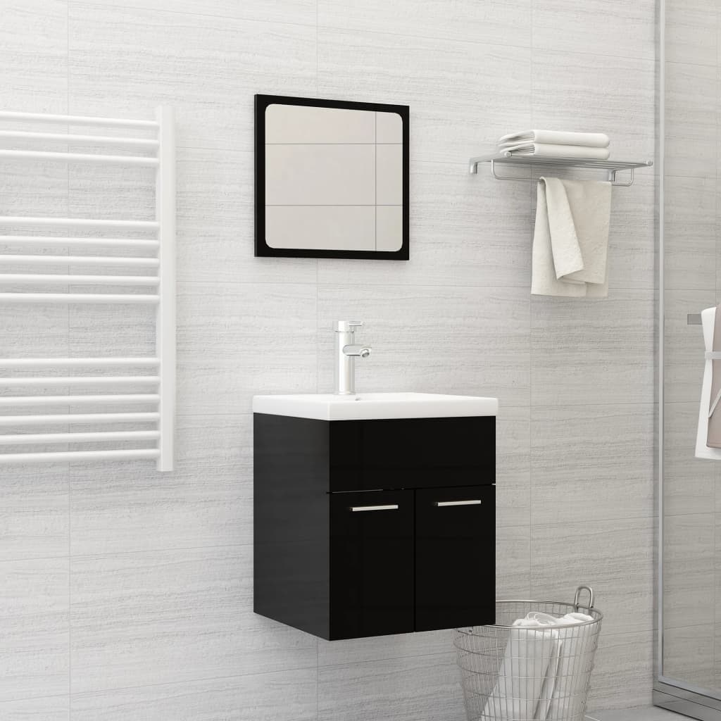 Lavabo da Incasso con Rubinetto 42x39x18 cm in Ceramica Bianco cod mxl 52786