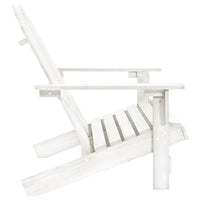 Sedia 2 Posti da Giardino Adirondack in Abete Massello Bianco cod mxl 16537