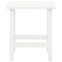 Sedia Adirondack da Giardino con Tavolo Abete Massello Bianco cod mxl 44937