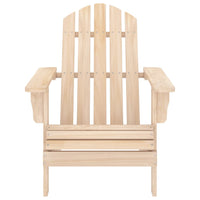 Sedia da Giardino Adirondack con Tavolino in Legno Abete cod mxl 40556