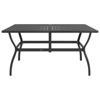 Set da Pranzo da Giardino 5 pz in Textilene e Acciaio cod mxl 35736