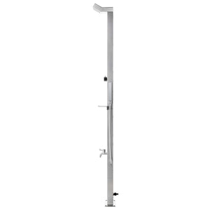 Doccia da Giardino 220 cm in Acciaio Inossidabile 315939