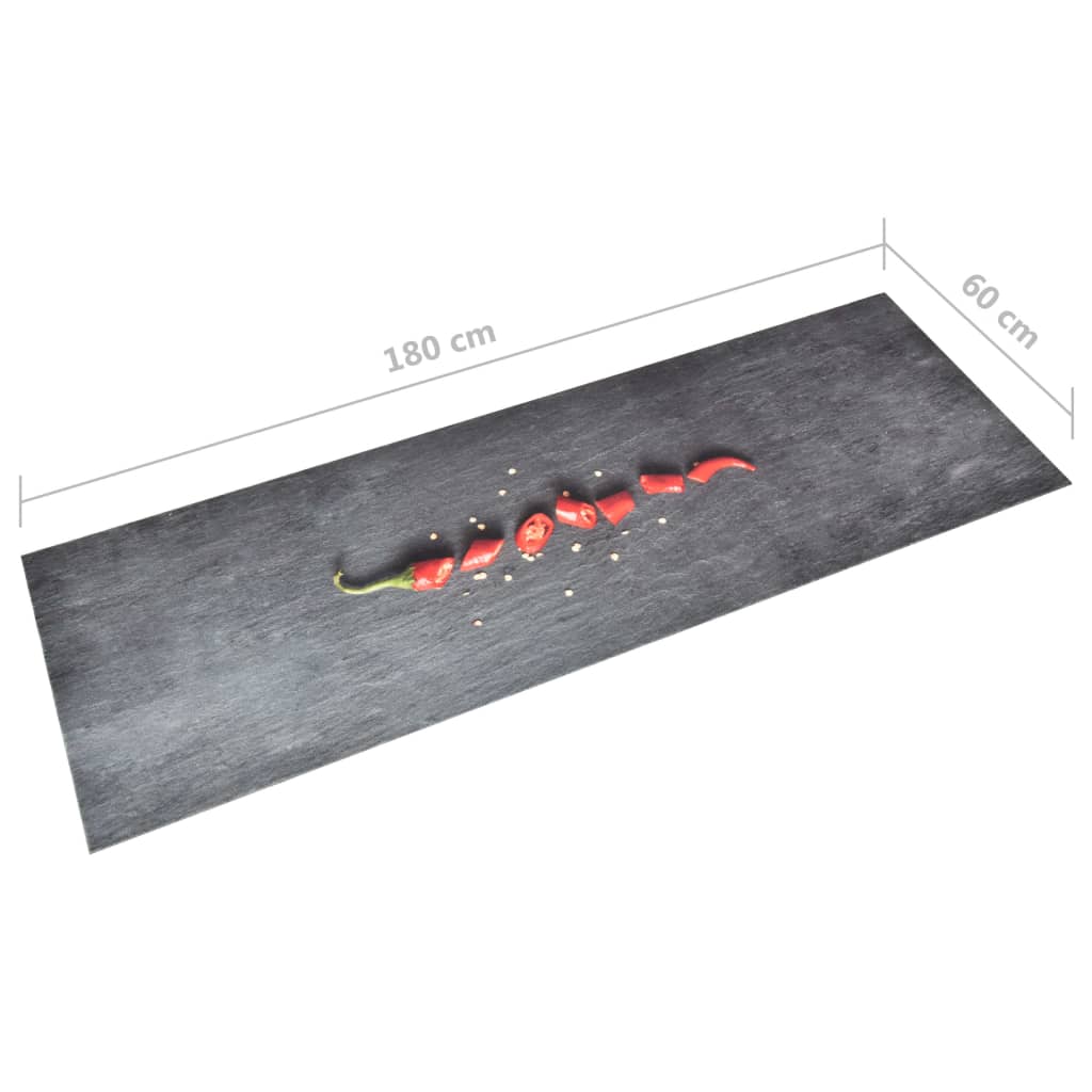 Tappetino da Cucina Lavabile Peperoni 60x180 cm cod mxl 45087