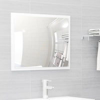 Set Mobili da Bagno 2 pz Bianco Lucido in Truciolato cod mxl 7789