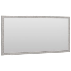 Set Mobili da Bagno 2 pz Grigio Cemento in Truciolato cod mxl 6169